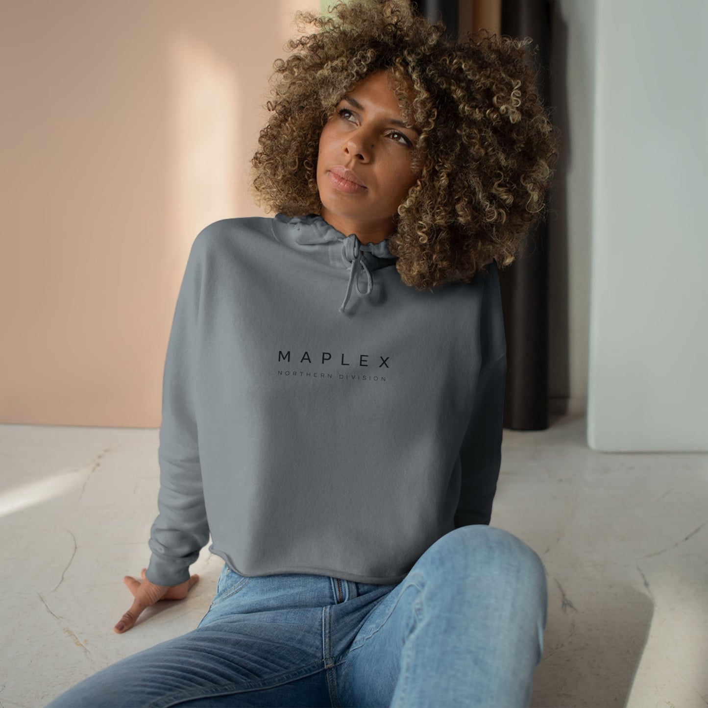MAPLEX Crop Hoodie