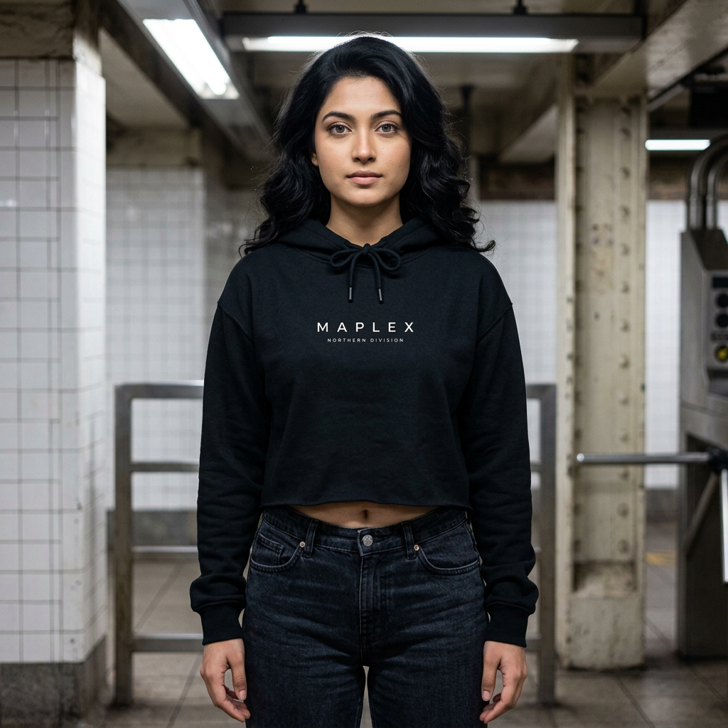 MAPLEX Crop Hoodie