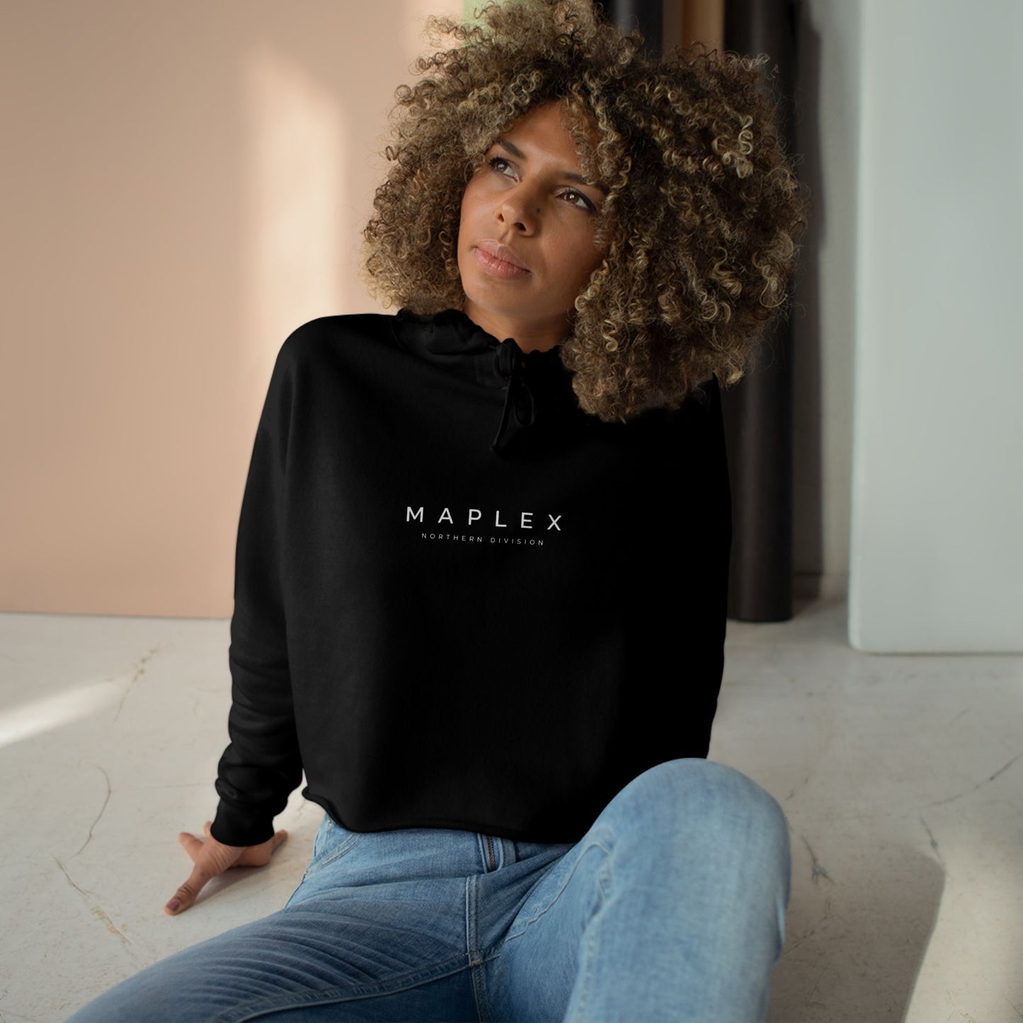 MAPLEX Crop Hoodie